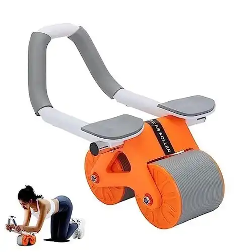EOGILY Ab Automatic Rebound Abdominal Exercise Roller With Elbow Support