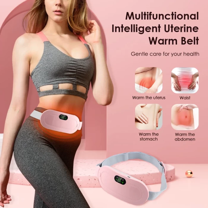 Smart Electric Uterine Warm Belt Quick Heating for Menstrual Cramps Relief