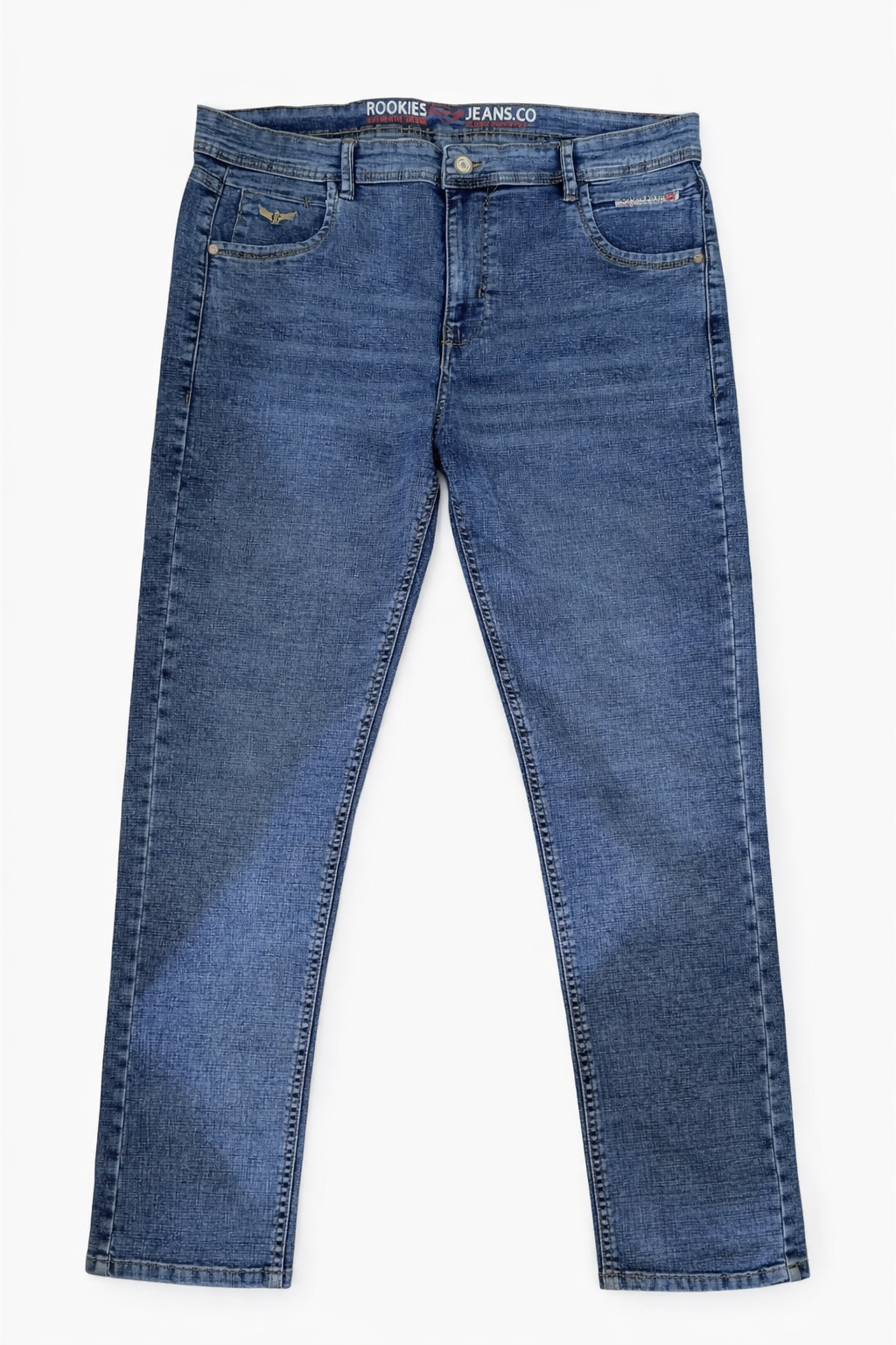 ROOKIS STRETCH DENIM JEANS MASTER COPY LIGHT WASH